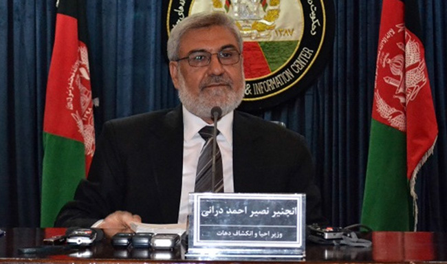 درانی: در شش ماه گذشته بیش از  پنج هزار پروژه در کشور اجرا شده است